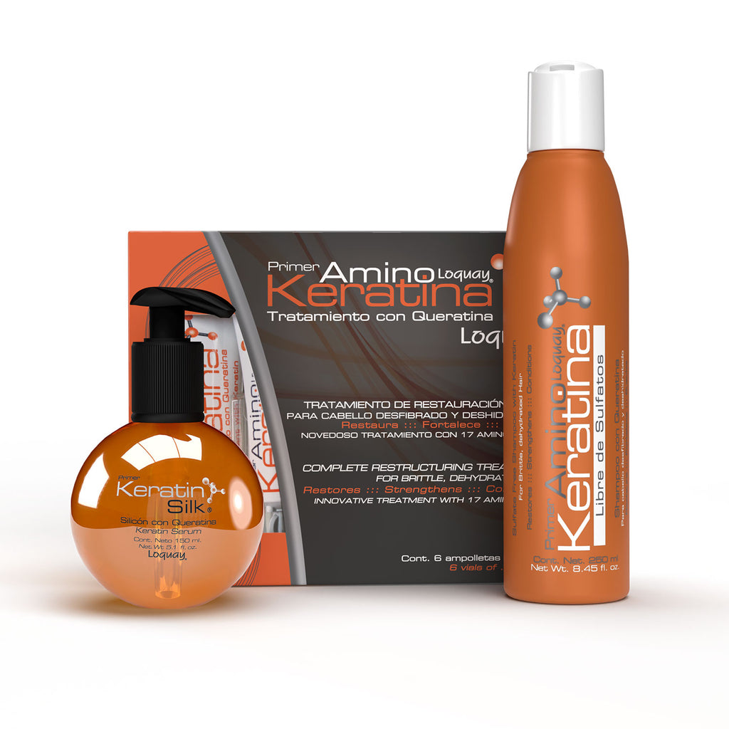 Kit Primer Aminokeratina Tienda Loquay
