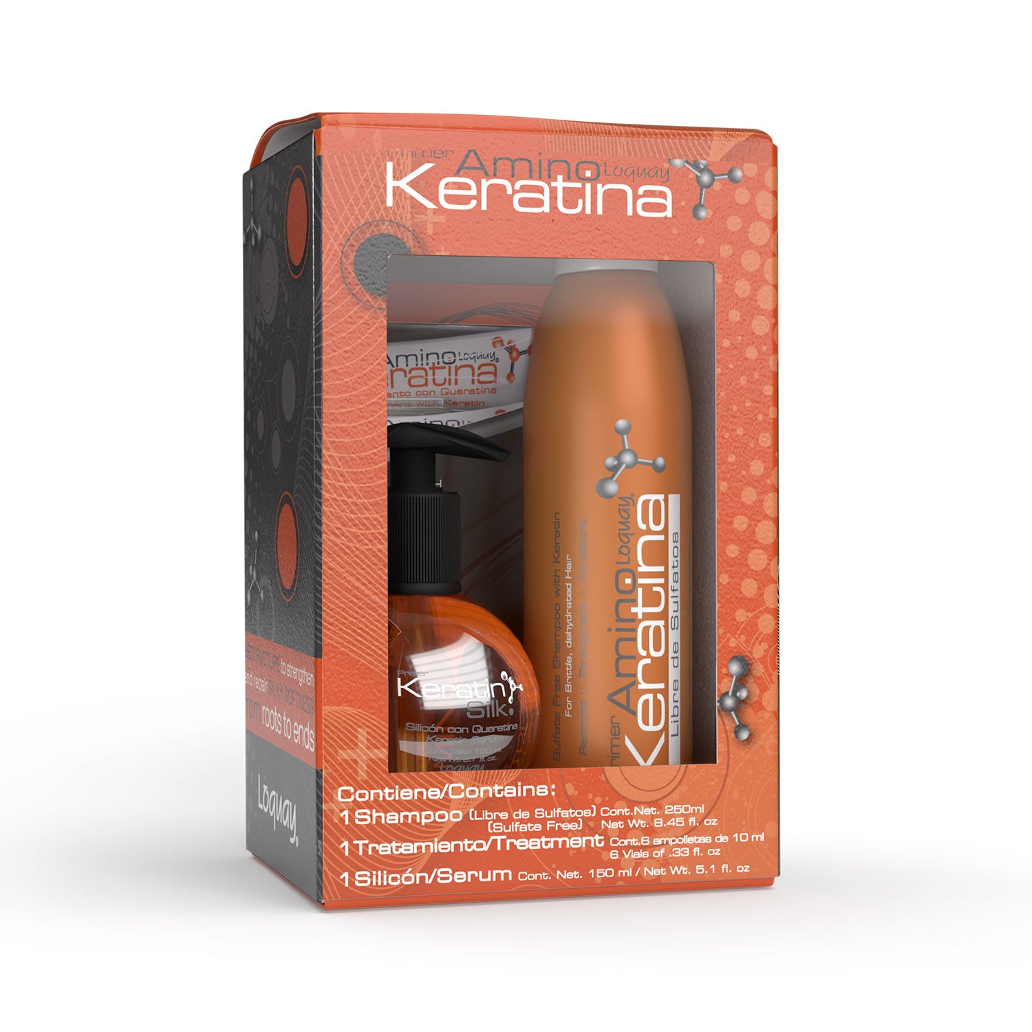 Kit Primer Aminokeratina Tienda Loquay