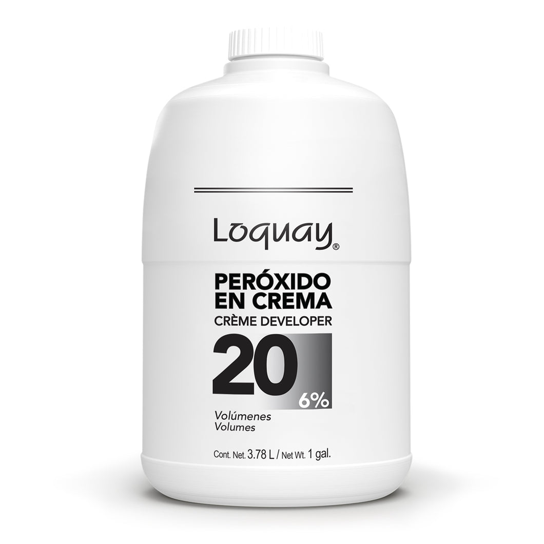 Peróxido en Crema 20 Volúmenes 3,780 ml