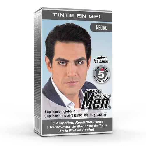 Primer Men Tinte en Gel Negro
