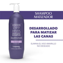 Shampoo Matizador para Canas Pure Silver 1 Lt
