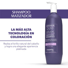 Shampoo Matizador para Canas Pure Silver 1 Lt