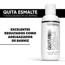Quita Esmalte y Adelgazador de Barniz 120 ml